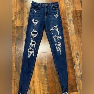 curvy super hi-rise jeggings american eagle